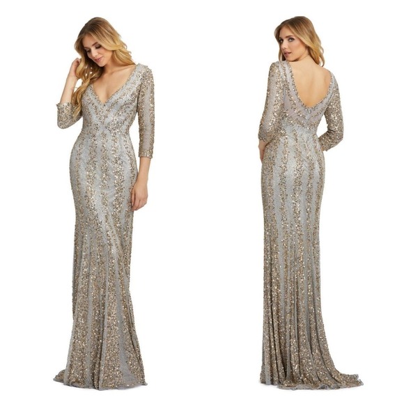 MAC DUGGAL WOMEN'S COUTURE DRESS STYLE 4247D SIZE 6 - Picture 1 of 12